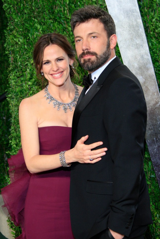 Actress Jennifer Garner and actor Ben Affleck attend 2013 Vanity Fair Oscar Party at Sunset Tower in Los Angeles California, USA on 24 February 2013. D3XG54
