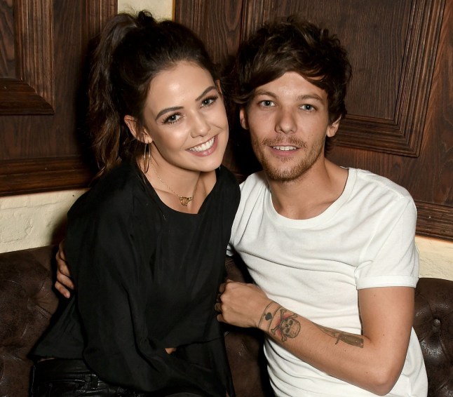 LONDON, ENGLAND - OCTOBER 25: Danielle Campbell and Louis Tomlinson attends as Lottie Tomlinson hosts a party to launch her collection Nails Inc X Lips Inc Matchbox collection, at Tape London on October 25, 2016 in London, England. (Photo by David M. Benett) *** Local Caption *** Danielle Campbell; Louis Tomlinson