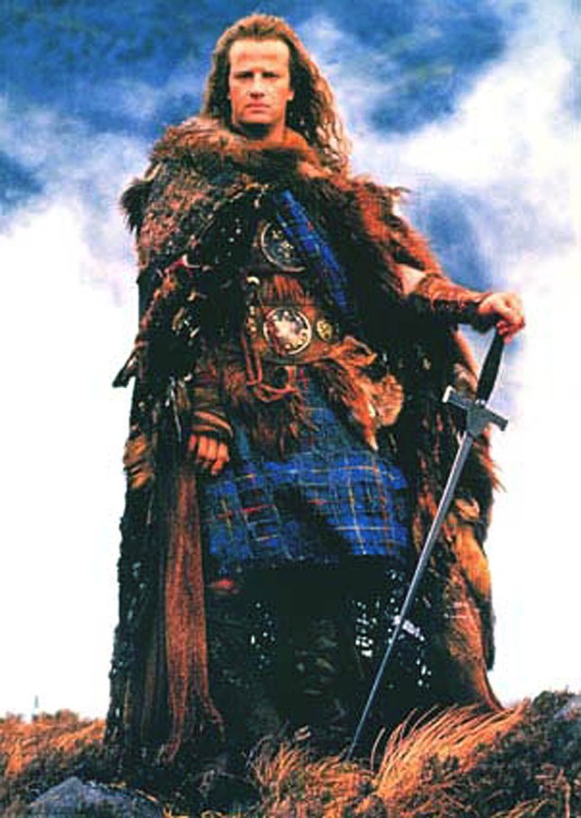 Christopher Lambert in Highlander