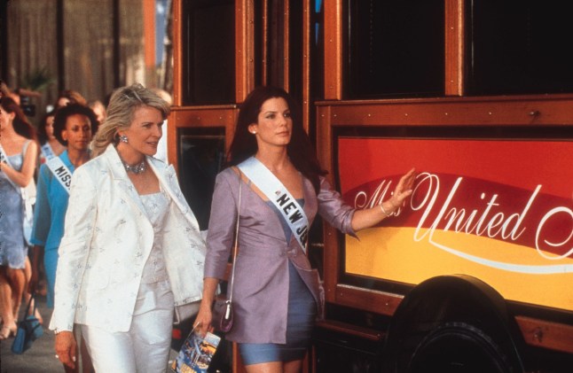 A scene from the film 'Miss Congeniality' (2000) starring Candice Bergen and Sandra Bullock. For further information: please contact The Front Row Press Office on 020 7551 5966.