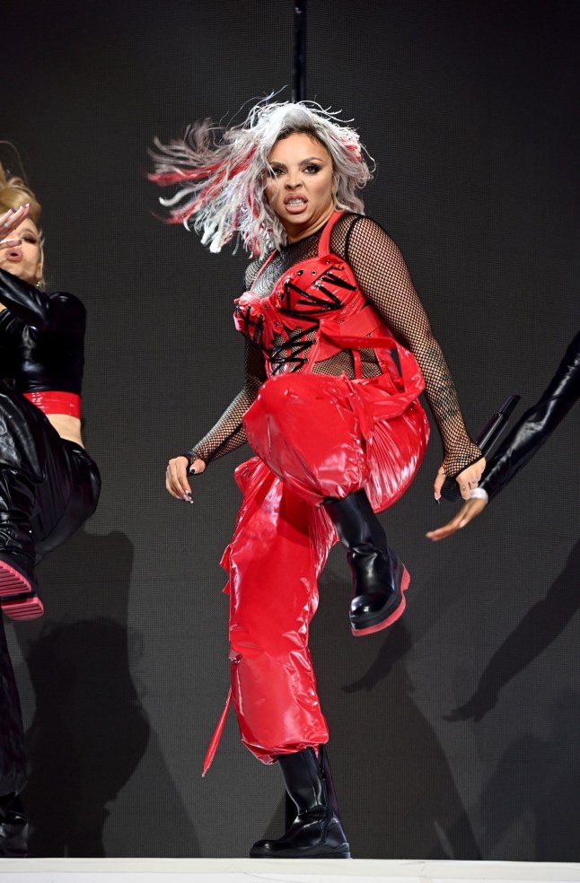 NO ARCHIVE NO SALES EDITORIAL USE ONLY Jesy Nelson performs on stage during day one of Capital's Jingle Bell Ball with Barclaycard at London's O2 Arena. Picture date: Saturday December 11, 2021. PA Photo. Photo credit should read: Matt Crossick/PA Wire