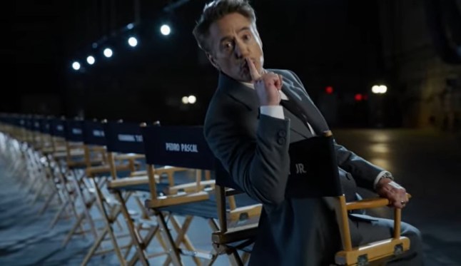 Robert Downey Jr Marvel announcement