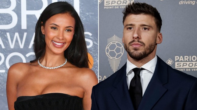 Maya Jama and footballer Ruben Dias