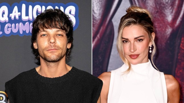 Compilation picture of Louis Tomlinson and Zara McDermott