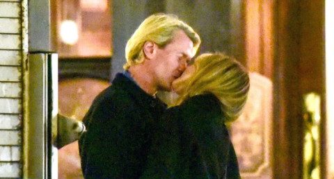 Fearne Cotton and Elliot Hegarty