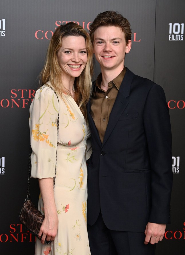 Mandatory Credit: Photo by David Fisher/Shutterstock (14469016bd) Talulah Riley and Thomas Brodie-Sangster 'Strictly Confidential' film screening, London, UK - 08 May 2024