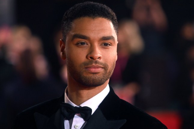 LONDON, ENGLAND - OCTOBER 17: Rege-Jean Page attends "The Tragedy Of Macbeth" European Premiere during the 65th BFI London Film Festival at The Royal Festival Hall on October 17, 2021 in London, England. (Photo by Dave J Hogan/Getty Images)