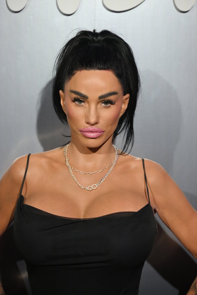 LONDON, ENGLAND - SEPTEMBER 19: Katie Price attends The Future is White Fox Party on September 19, 2024 in London, England. (Photo by Kate Green/Getty Images)