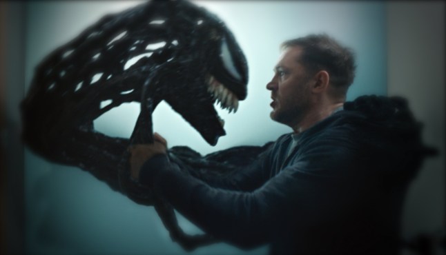 Undated film still handout from Venom: The Last Dance. Pictured: Tom Hardy as Venom and Eddie. See PA Feature SHOWBIZ Film Venom. WARNING: This picture must only be used to accompany PA Feature SHOWBIZ Film Venom. PA Photo. Picture credit should read: Sony Pictures. All Rights Reserved. NOTE TO EDITORS: This picture must only be used to accompany PA Feature SHOWBIZ Film Venom.