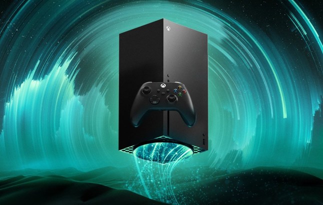 Artwork of Xbox Series X