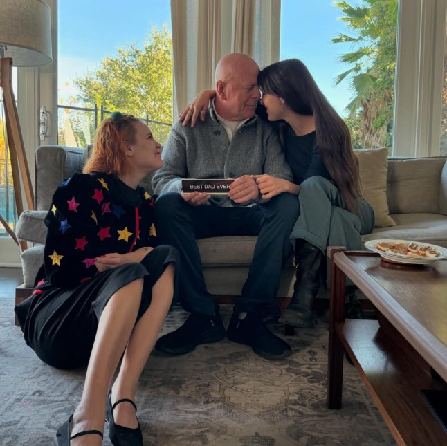 Bruce Willis Instagram Thanksgiving Post - "Grateful"