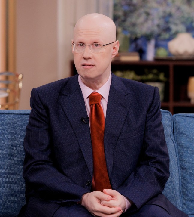 Editorial use only Mandatory Credit: Photo by Ken McKay/ITV/REX/Shutterstock (14770708b) Matt Lucas 'This Morning' TV show, London, UK - 09 Oct 2024