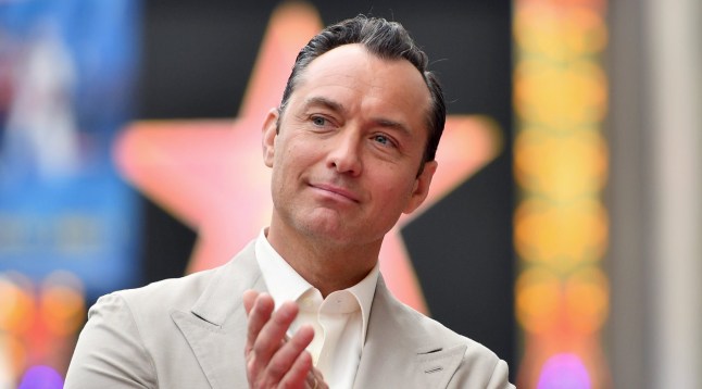 HOLLYWOOD, CALIFORNIA - DECEMBER 12: Jude Law attends the Jude Law Star Ceremony on Hollywood Boulevard in Hollywood, California on December 12, 2024. (Photo by Alberto E. Rodriguez/Getty Images for Disney)