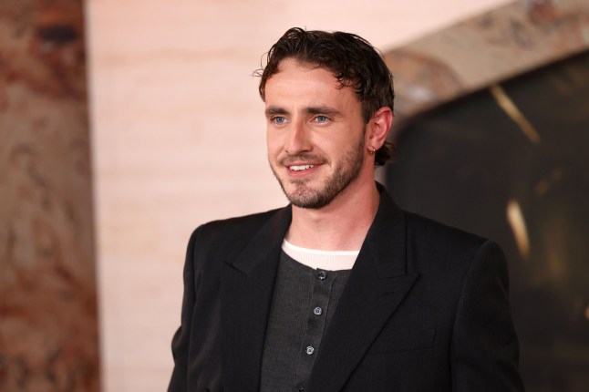 Paul Mescal attends the "Gladiator II" Los Angeles Premiere
