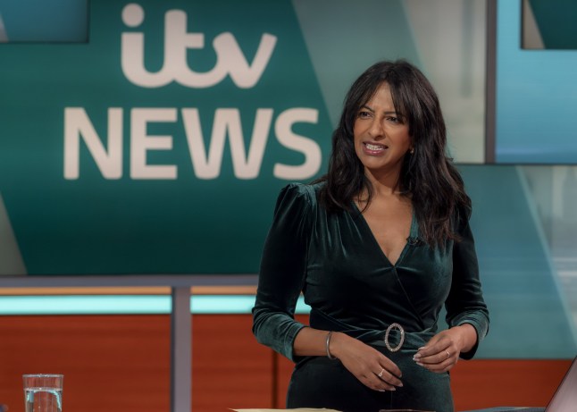Editorial use only Mandatory Credit: Photo by Ken McKay/ITV/REX/Shutterstock (15028756i) Ranvir Singh 'Good Morning Britain' TV show, London, UK - 23 Dec 2024