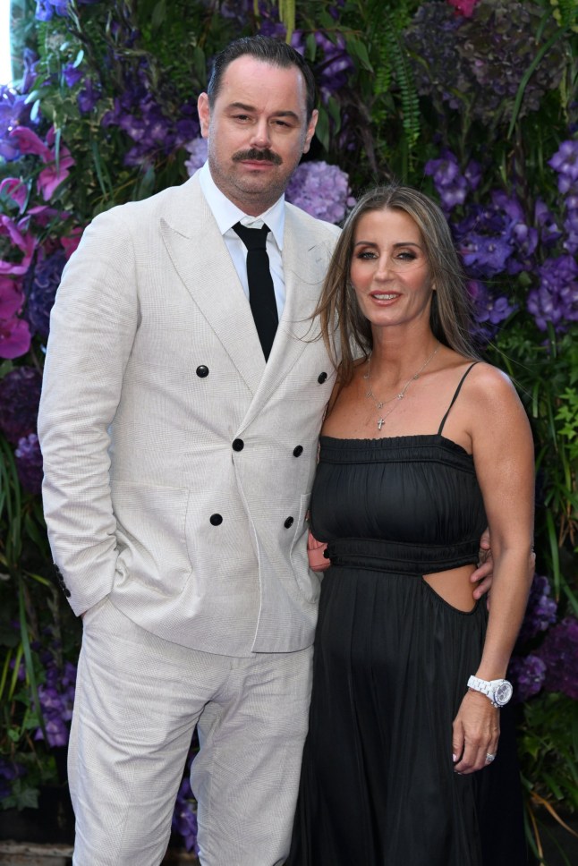Mandatory Credit: Photo by Anthony Harvey/REX/Shutterstock (14025792y) Danny Dyer and Joanne Mas #TheMikeGala, Stormzy's 30th Birthday, London, UK - 28 Jul 2023