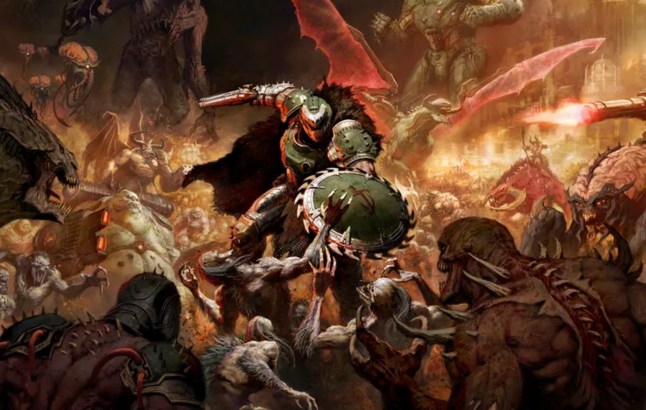 Doom: The Dark Ages key art