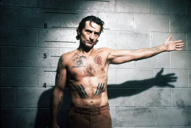 Editorial use only. No book cover usage. Mandatory Credit: Photo by Universal/Kobal/REX/Shutterstock (5885546e) Robert De Niro Cape Fear - 1991 Director: Martin Scorsese Universal USA Scene Still Drama Les Nerfs ? vif (1991)