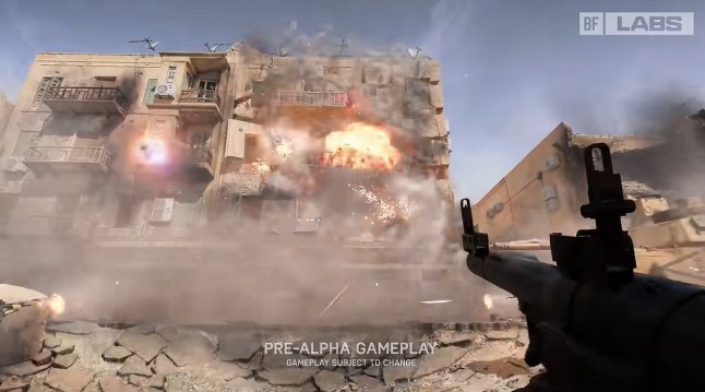 Battlefield 6 gameplay pre alpha
