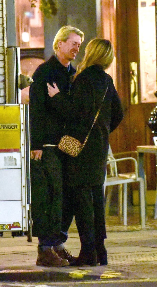Exclusive After splitting from her husband two months ago, Fearne Cotton appears to be falling in love again with TV Director Elliot Hegarty. The couple was spotted strolling hand-in-hand through Soho, sharing a 2 minute kiss and cuddle on the street, after Fearne introduced him to one of her close friends, Gok Wan, and they enjoyed dinner together. Pic TillenDove 270225