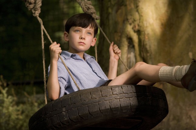 Editorial use only. No book cover usage. Mandatory Credit: Photo by Heyday/Kobal/REX/Shutterstock (5885195b) Asa Butterfield The Boy In The Striped Pajamas - 2008 Director: Mark Herman Heyday Films UK/USA Scene Still Drama The Boy In The Striped Pyjamas Le Gar?on au pyjama ray?