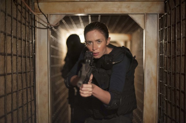 Editorial use only. No book cover usage. Mandatory Credit: Photo by Richard Jr Foreman/Black Label Media/Thunder Road/Kobal/REX/Shutterstock (5880344g) Emily Blunt Sicario - 2015 Director: Denis Villeneuve Black Label Media/Thunder Road Pictures USA Scene Still Action/Adventure