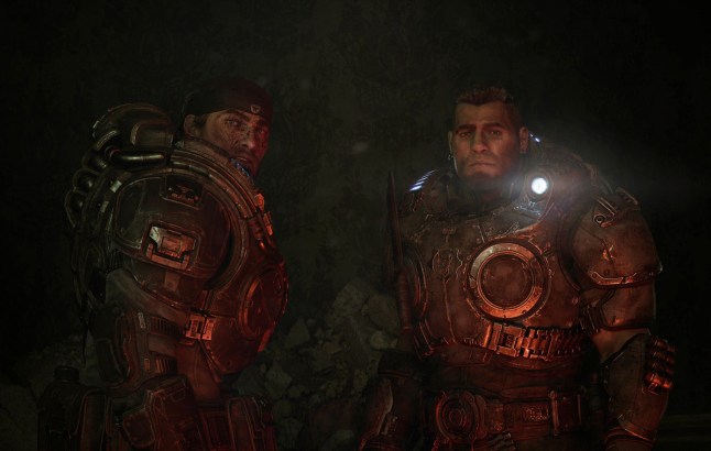 Dom and Marcus in Gears Of War: E-Day