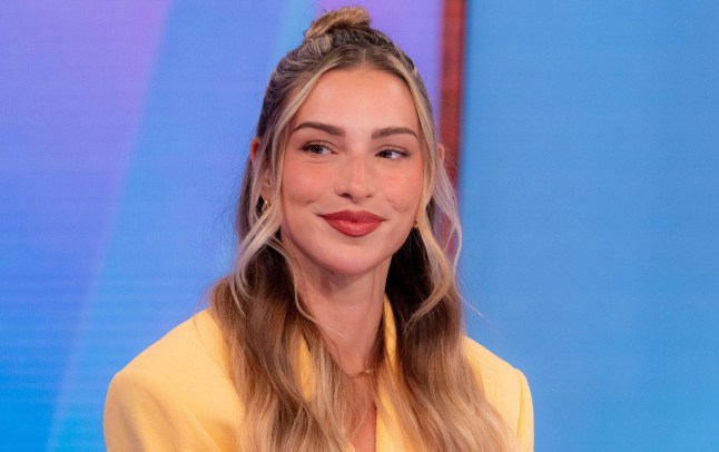 Editorial use only Mandatory Credit: Photo by Ken McKay/ITV/Shutterstock (15182314j) Zara McDermott 'Loose Women' TV show, London, UK - 06 Mar 2025