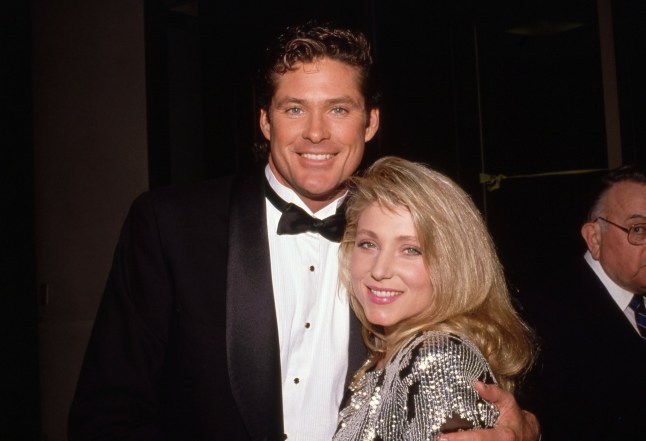 Mandatory Credit: Photo by MediaPunch/REX/Shutterstock (14335343b) David Hasselhoff and Pamela Bach 1989 David Hasselhoff