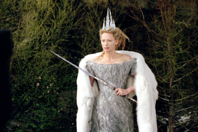 Editorial use only. No book cover usage. Mandatory Credit: Photo by W. Disney/Everett/REX/Shutterstock (527717ac) 'THE CHRONICLES OF NARNIA: THE LION, THE WITCH AND THE WARDROBE' Tilda Swinton 'THE CHRONICLES OF NARNIA: THE LION, THE WITCH AND THE WARDROBE' - 2005