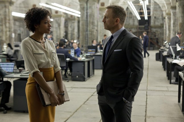 Editorial use only. No book cover usage. Mandatory Credit: Photo by Danjaq/Eon Productions/Kobal/REX/Shutterstock (5886236bh) Naomie Harris, Daniel Craig Skyfall - 2012 Director: Sam Mendes Danjaq / EON Productions UK/USA Scene Still
