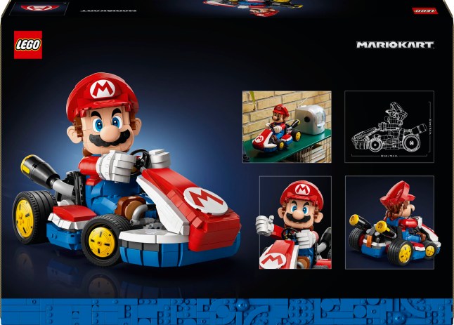 Lego Mario Kart - Mario & Standard Kart box