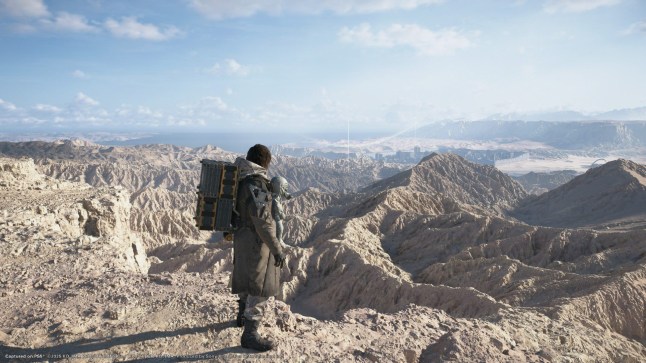 Sam Bridges in Death Stranding 2