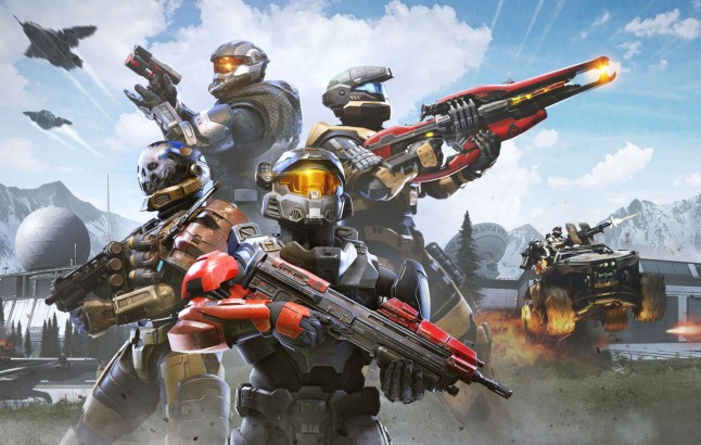 Halo Infinite multiplayer key art
