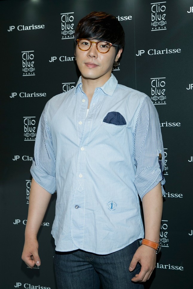 SEOUL, SOUTH KOREA - MAY 30: South Korean singer Wheesung attends a promotional event for the 'Clio Blue' 2th Anniversary at Hyundai Department Store on May 30, 2014 in Seoul, South Korea. (Photo by Han Myung-Gu/WireImage)