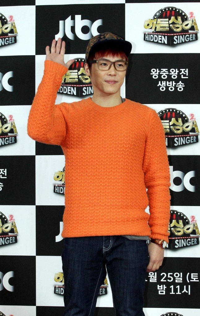 SEOUL, SOUTH KOREA - JANUARY 25: Whee-Sung attends the JTBC 'Hidden Singer 2' Final at Hoam Art Hall on January 25, 2014 in Seoul, South Korea. (Photo by ilgan Sports/Multi-Bits via Getty Images)