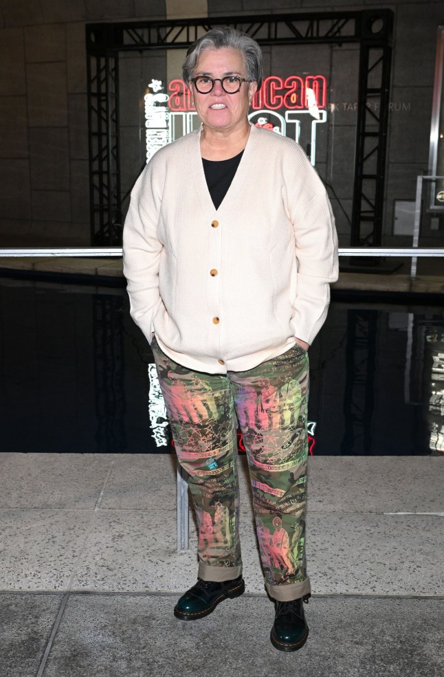 Mandatory Credit: Photo by Lisa O'Connor/REX/Shutterstock (14768501bu) Rosie O'Donnell Green Day's 'American Idiot' Opening Night, Los Angeles, California, USA - 09 Oct 2024