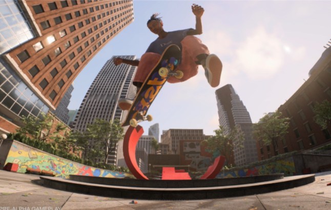 Skate alpha gameplay