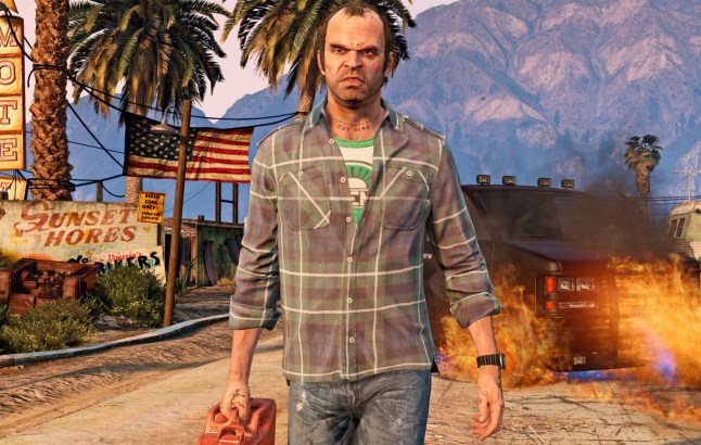 Trevor in GTA 5 Enhanced on PC