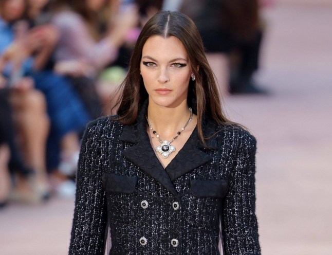 Mandatory Credit: Photo by Laurent VU/SIPA/Shutterstock (15193330i) Vittoria Ceretti walking the runway during the Chanel Womenswear Fall/Winter 2025-2026 show as part of Paris Fashion Week at Grand Palais on March 11, 2025 in Paris, France. Runway - Paris Fashion Week - Womenswear Fall/Winter 2025-2026, France - 11 Mar 2025