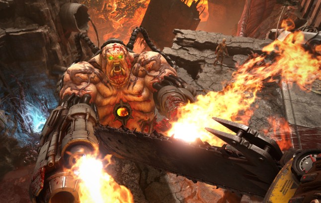 Doom Eternal gameplay screenshot