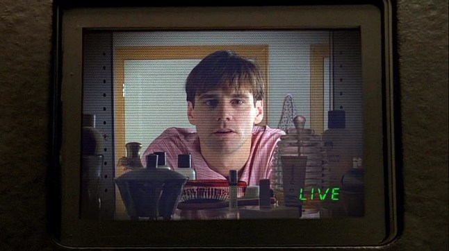 Editorial use only. No book cover usage. Mandatory Credit: Photo by Moviestore/REX/Shutterstock (1664433f) The Truman Show (1997) Jim Carrey The Truman Show - 1997