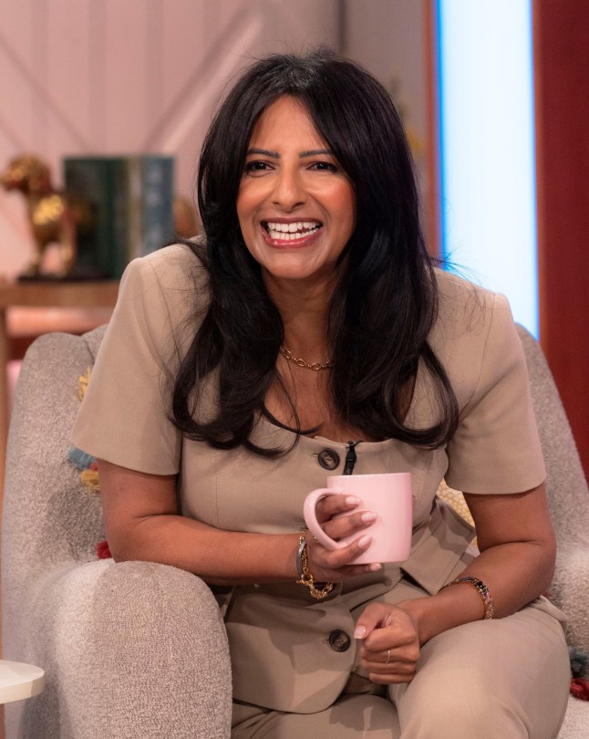 Editorial use only Mandatory Credit: Photo by Ken McKay/ITV/Shutterstock (15198232g) Ranvir Singh 'Lorraine' TV show, London, UK - 14 Mar 2025