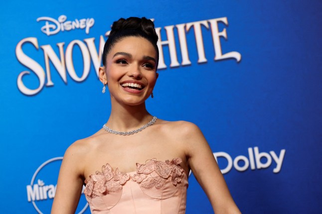 Cast member Rachel Zegler attends a premiere for the film "Snow White", in Los Angeles, California, U.S. March 15, 2025. REUTERS/Mario Anzuoni