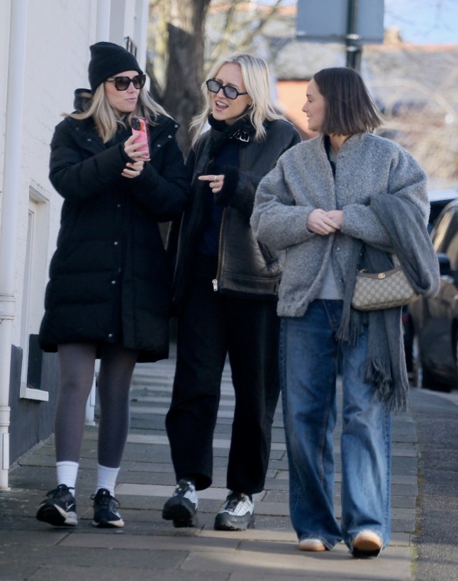 EMBARGOED UNTIL 10PM THIS EVENING, 17TH MARCH Exclusive McFlown the nest! Danny wife Georgia drinking fizz to forget her troubles after leaving the family home and moving in with her best friend in South West London. Pic TillenDove 150325