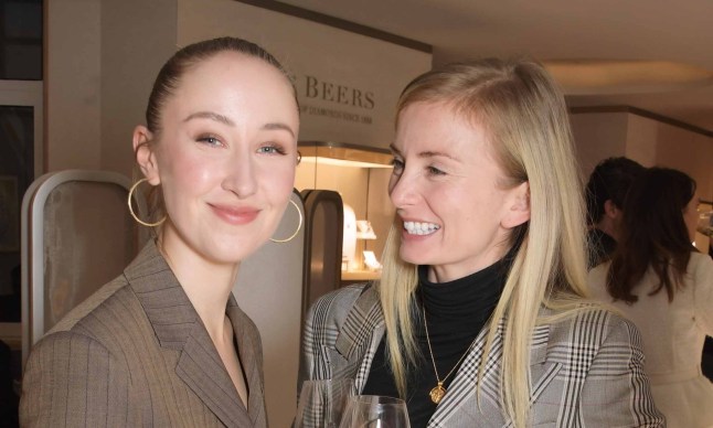LONDON, ENGLAND - NOVEMBER 24: Erin Doherty and Sophie Melville attend the De Beers Jewellers London Flagship Store opening event on November 24, 2021 in London, England. (Photo by David M. Benett/Dave Benett/Getty Images for De Beers)