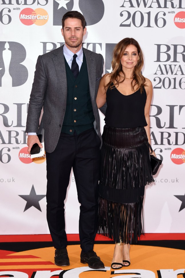 Mandatory Credit: Photo by David Fisher/REX/Shutterstock (5593462cw) Jamie Redknapp and Louise Redknapp The Brit Awards, Arrivals, O2 Arena, London, Britain - 24 Feb 2016