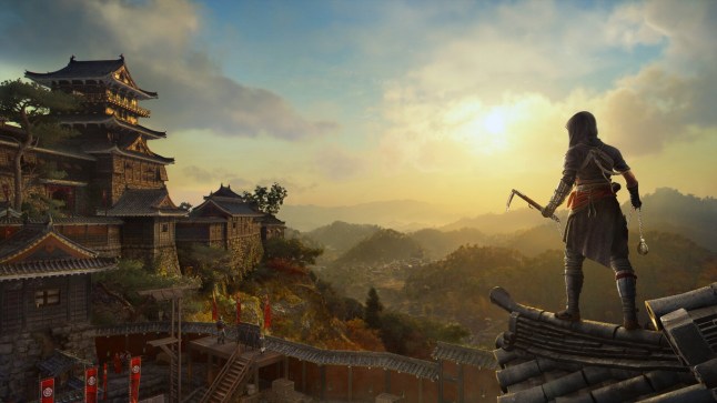Assassin's Creed Shadows screenshot of female ninja Naoe