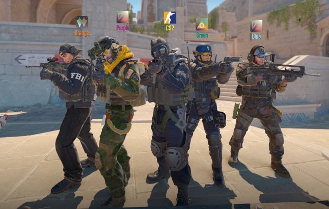 Counter-Strike 2 screenshot of team