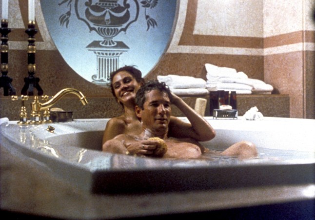 For Editorial Use Mandatory Credit: Photo by THA/REX/Shutterstock (15067789fl) Film still or Publicity still from "Pretty Woman" Richard Gere and Julia Roberts ?? 1990 Touchstone Archival Cinema